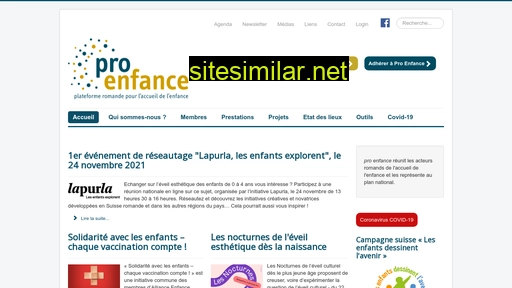 proenfance.ch alternative sites