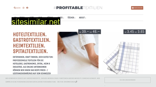 profitable-textilien.ch alternative sites
