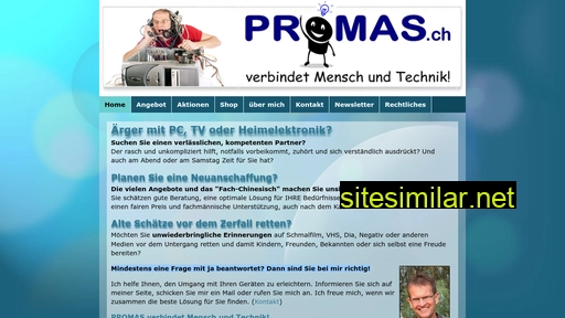 promas.ch alternative sites