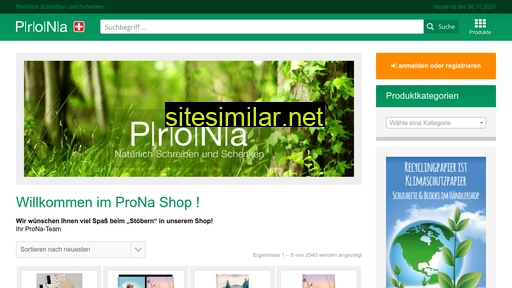 prona-gmbh.ch alternative sites