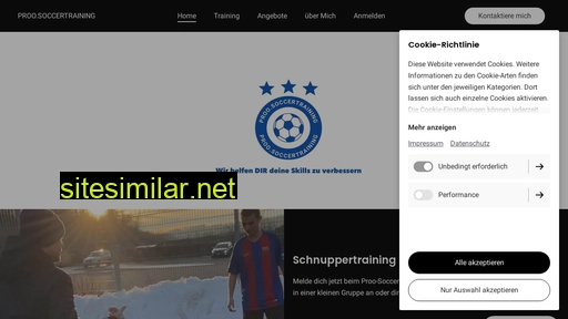 proo-soccertraining.ch alternative sites