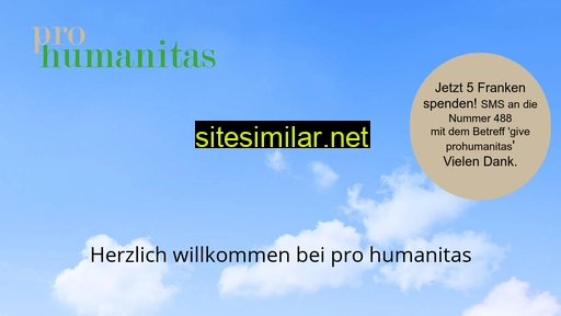 pro-humanitas.ch alternative sites