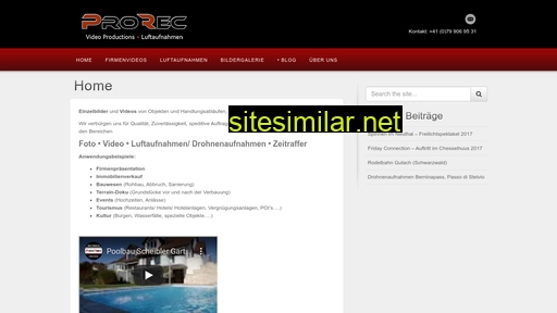 prorec.ch alternative sites