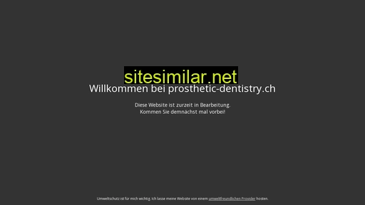 prosthetic-dentistry.ch alternative sites