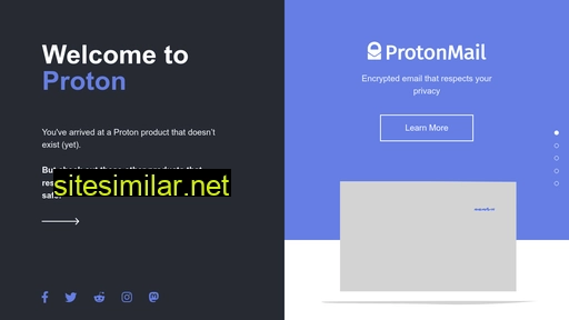 Protoncloud similar sites
