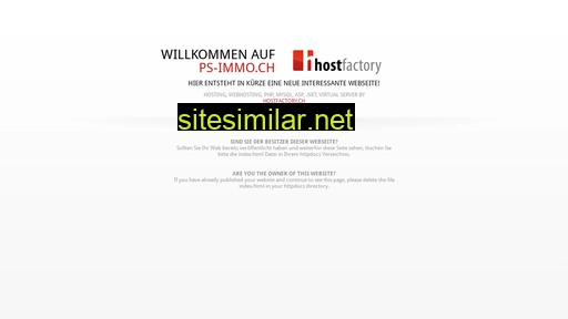 ps-immo.ch alternative sites