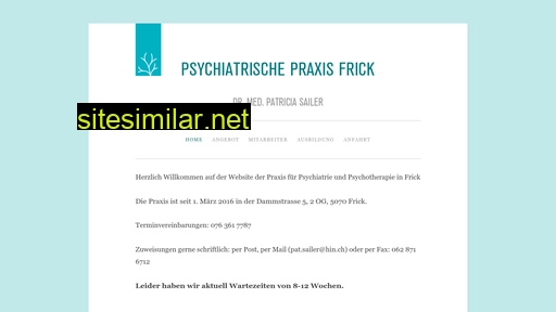 psychiatriefrick.ch alternative sites