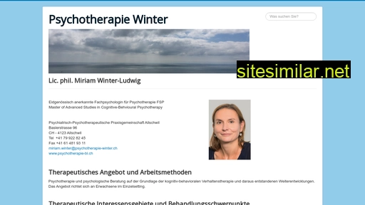 psychotherapie-winter.ch alternative sites