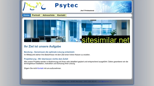 psytec.ch alternative sites