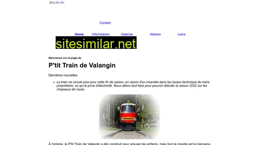 Ptit-train similar sites