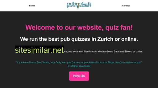 pubquiz.ch alternative sites