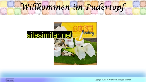 pudertopf.ch alternative sites