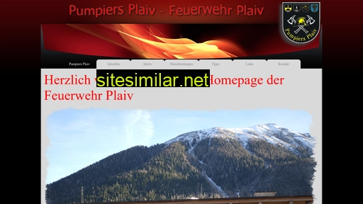 pumpiers-plaiv.ch alternative sites