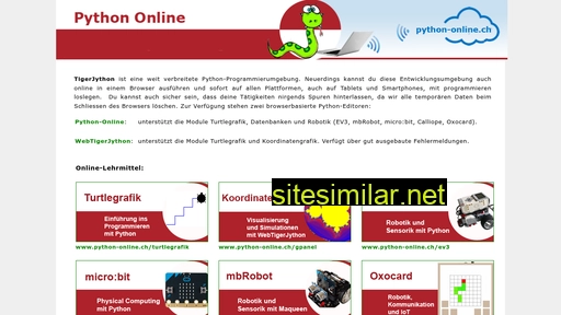 python-online.ch alternative sites