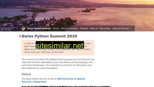 python-summit.ch alternative sites