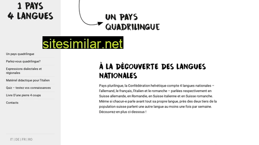 quadrilingues.ch alternative sites