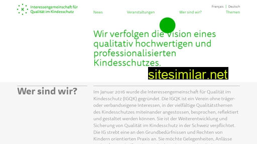 qualitaet-kindesschutz.ch alternative sites