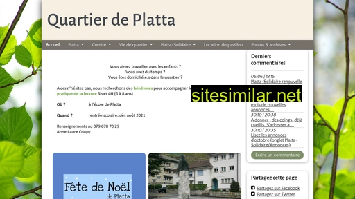 quartierplatta.ch alternative sites