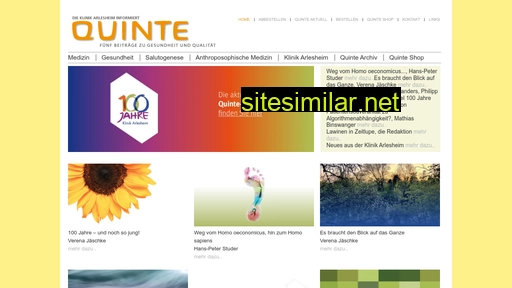quinte.ch alternative sites