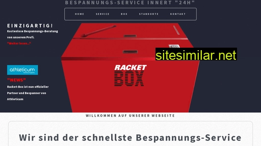 Racket-box similar sites