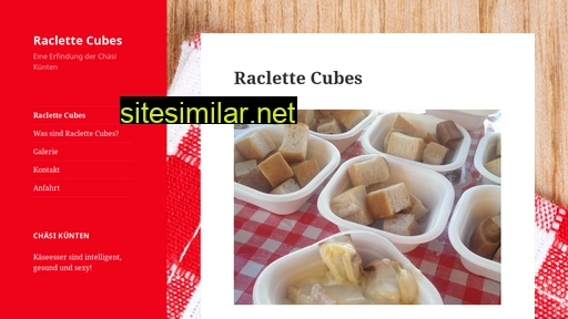 Raclettecube similar sites