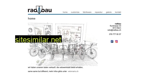 radbau.ch alternative sites