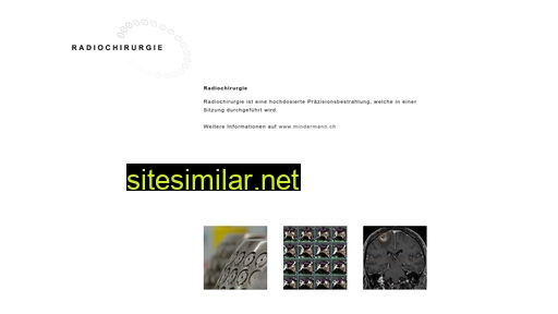 radiochirurgiezuerich.ch alternative sites