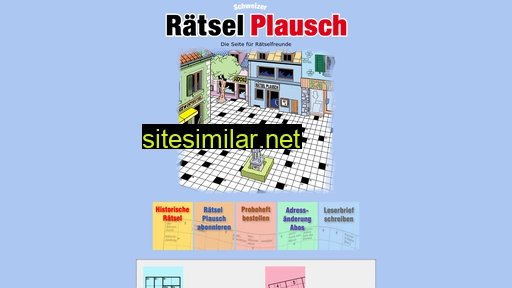 raetselplausch.ch alternative sites