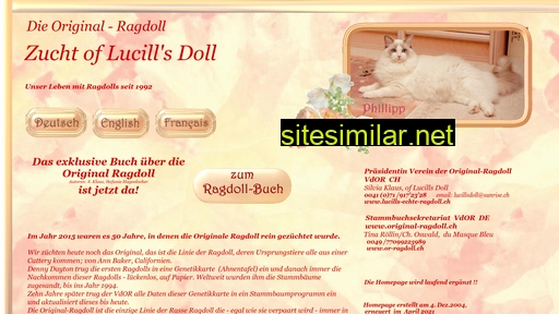 ragdoll-buch.ch alternative sites