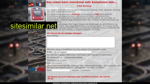 railpastor.ch alternative sites