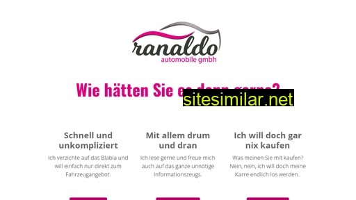 ranaldo.ch alternative sites