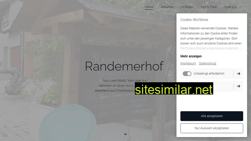 randemerhof.ch alternative sites