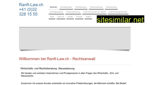 ranft-law.ch alternative sites