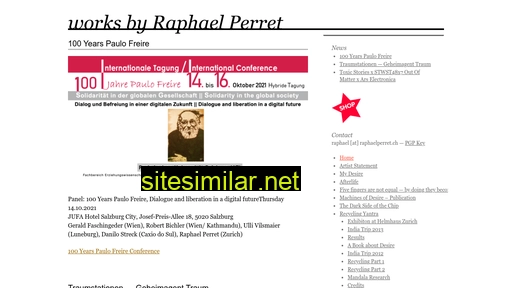 raphaelperret.ch alternative sites