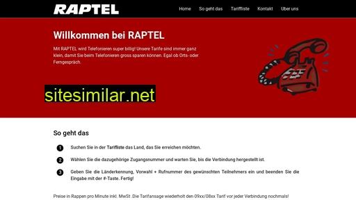 raptel.ch alternative sites