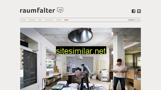 raumfalter.ch alternative sites
