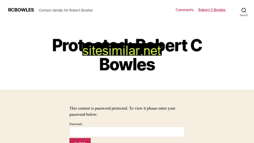 rcbowles.ch alternative sites