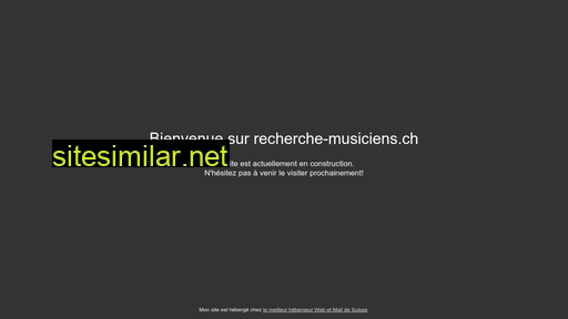 recherche-musiciens.ch alternative sites