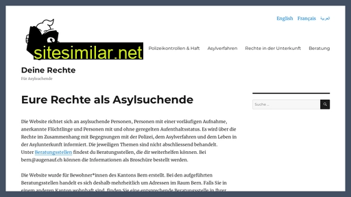 rechte-asyl.ch alternative sites