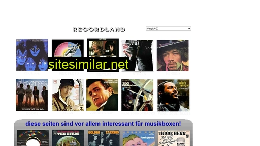 recordland.ch alternative sites