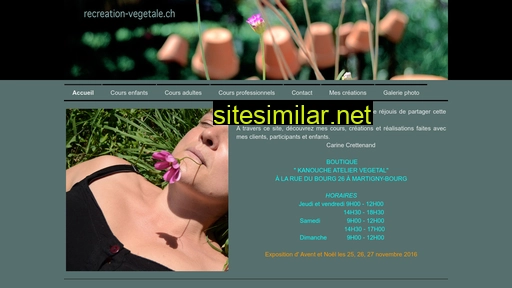 recreation-vegetale.ch alternative sites