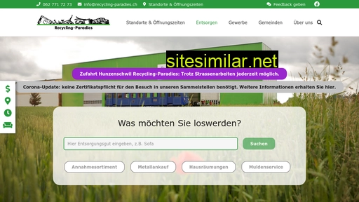 recycling-paradies.ch alternative sites