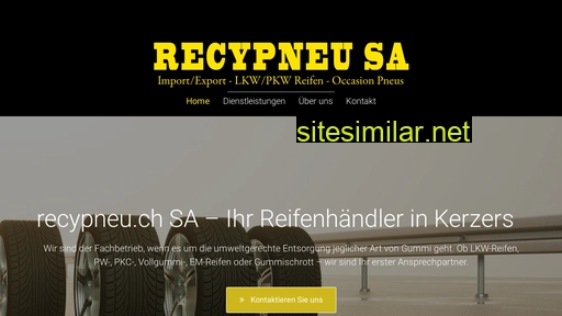 recypneu.ch alternative sites