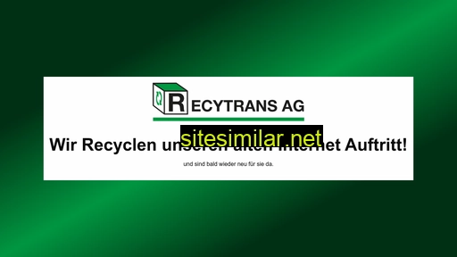 recytransag.ch alternative sites
