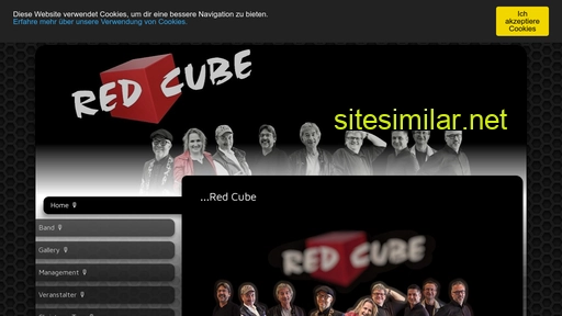 Red-cube similar sites
