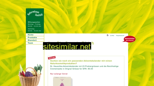 reformhaus-seefeld.ch alternative sites