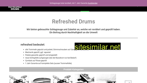 refreshed-drums.ch alternative sites