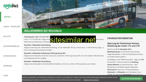 regiobus.ch alternative sites