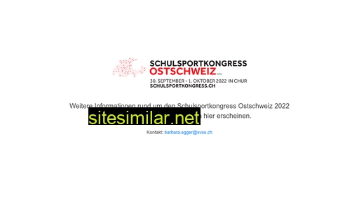 regiokongress.ch alternative sites