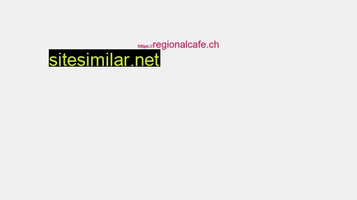 regionalcafe.ch alternative sites